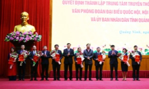 Quảng Ninh công bố thành lập Trung tâm Truyền thông tỉnh; hợp nhất Văn phòng Đoàn ĐBQH, Văn phòng HĐND tỉnh và Văn phòng UBND tỉnh