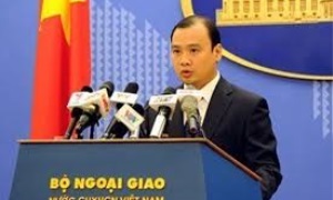 Việt Nam phản đối việc Đài Loan tiến hành tập trận bắn đạn thật ở vùng biển xung quanh Ba Bình, quần đảo Trường Sa