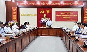 Tỉnh ủy Quảng Ninh tổ chức thi tuyển Giám đốc Sở Thông tin và Truyền thông