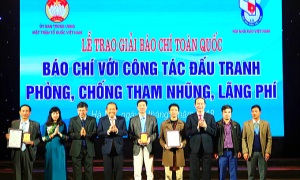 Lễ trao giải Báo chí với công tác đấu tranh phòng, chống tham nhũng, lãng phí