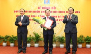 Công bố quyết định bổ nhiệm Chủ tịch Hội đồng thành viên Tập đoàn Dầu khí quốc gia Việt Nam
