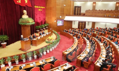 Ngày làm việc thứ ba, Hội nghị lần thứ 12 Ban Chấp hành Trung ương Đảng khóa XI