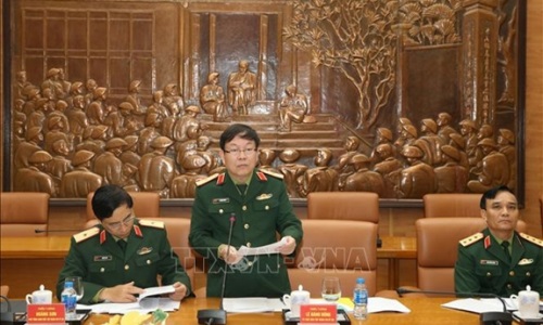 Thường vụ Quân ủy Trung ương làm việc với Tập đoàn Công nghiệp - Viễn thông Quân đội (Viettel)
