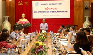 Hội nghị cung cấp thông tin về bảo hiểm xã hội, bảo hiểm y tế tháng 7-2017