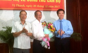 Đồng chí Lữ Văn Hùng được bầu giữ chức Bí thư Tỉnh ủy Hậu Giang, nhiệm kỳ 2015-2020