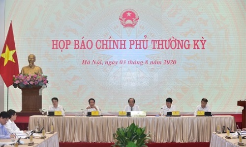 Họp báo Chính phủ thường kỳ tháng 7-2020