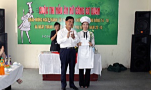 Công đoàn cơ quan Ban Tổ chức Trung ương tổ chức Hội thi nấu ăn