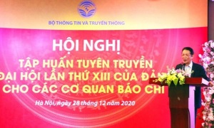 Tập huấn công tác tuyên truyền Đại hội Đảng XIII cho cơ quan báo chí