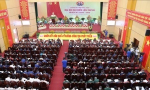 Đại hội đại biểu Đảng bộ tỉnh Bắc Kạn lần thứ XII, nhiệm kỳ 2020-2025