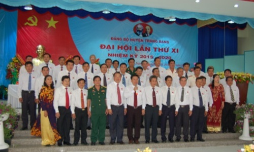 Đại hội đại biểu Đảng bộ huyện Trảng Bàng lần thứ XI, nhiệm kỳ 2015-2020