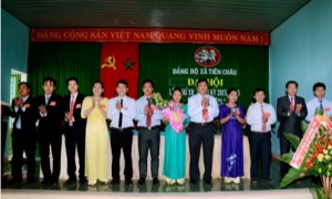 Đại hội Đảng bộ xã Tiên Châu (Tiên Phước, Quảng Nam) lần thứ XII