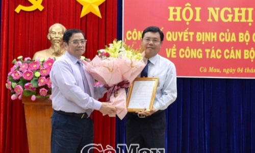 Đồng chí Nguyễn Tiến Hải được Bộ Chính trị chuẩn y Bí thư Tỉnh ủy Cà Mau, nhiệm kỳ 2015-2020