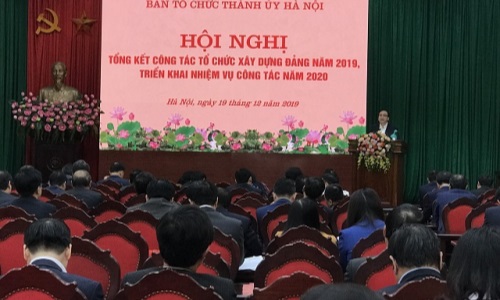 Hà Nội triển khai nhiệm vụ công tác tổ chức xây dựng Đảng năm 2020