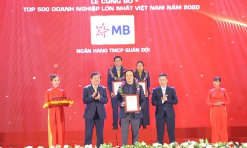 MB ghi danh TOP 30 doanh nghiệp lớn nhất Việt Nam