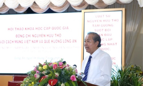 Hội thảo khoa học cấp quốc gia: Đồng chí Nguyễn Hữu Thọ với cách mạng Việt Nam và quê hương Long An