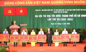 TP. Hồ Chí Minh tổ chức trọng thể Đại hội Thi đua yêu nước lần thứ VII