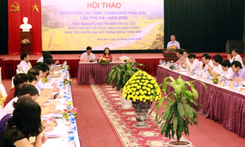 Hội thảo báo đảng các tỉnh, thành phố phía bắc lần thứ 24