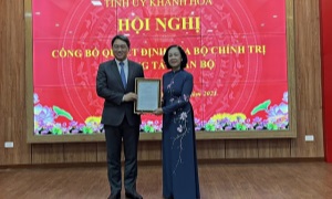 Đồng chí Nguyễn Hải Ninh giữ chức Bí thư Tỉnh ủy Khánh Hòa