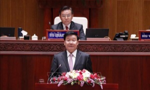 Tổng Bí thư Thoong-lun  Xi-xu-lít được bầu làm Chủ tịch nước CHDCND Lào