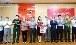 Đồng chí Bùi Thị Quỳnh Vân được bầu giữ chức Bí thư Tỉnh ủy Quảng Ngãi