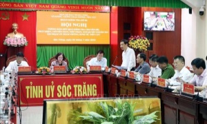 Đoàn kiểm tra Ban Chỉ đạo Trung ương về phòng, chống tham nhũng, tiêu cực do đồng chí Trương Thị Mai làm Trưởng đoàn làm việc tại Sóc Trăng