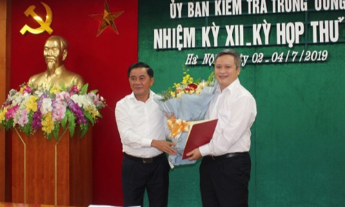 Đồng chí Trần Tiến Hưng, Ủy viên Uỷ ban Kiểm tra Trung ương được chỉ định làm Phó Bí thư Tỉnh ủy Hà Tĩnh