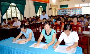 Công tác đào tạo, bồi dưỡng, trọng dụng cán bộ ở Tuyên Quang