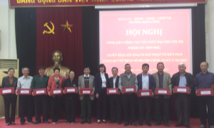 Kinh nghiệm tổ chức thành công đại hội chi bộ của Đảng bộ phường Định Công (Hoàng Mai, Hà Nội)