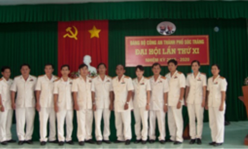 Đại hội Đảng bộ Công an thành phố Sóc Trăng nhiệm kỳ 2015-2020