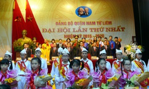 Đại hội đại biểu Đảng bộ quận Nam Từ Liêm (Hà Nội) lần thứ nhất, nhiệm kỳ 2015-2020