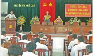 Đảng bộ huyện Phù Cát (Bình Định) coi trọng công tác xây dựng đảng