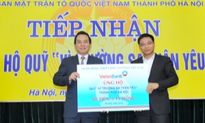 VietinBank ủng hộ Quỹ “Vì Trường Sa thân yêu” 5 tỷ đồng