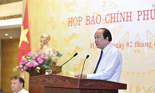 Họp báo Chính phủ thường kỳ tháng 5-2018